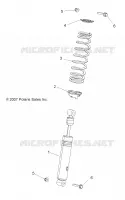 SUSPENSION, SHOCK ANTERIORE