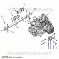 MOTORE, MOUNTING & LONG BLOCK