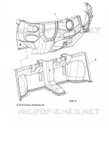 CRUSCOTTO, LOWER, HEATER, RH