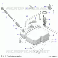 SISTEMA DI ALIMENTAZIONE CARBURANTE, TANK