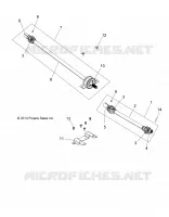 DRIVE TRAIN, FRONT PROP ALBERO