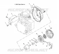 ENGINE, AUTOAVVOLGENTE AND BLOWER HOUSING