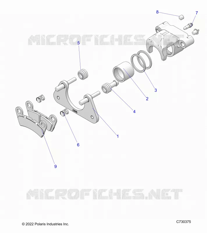 BRAKES, PINZA POSTERIORE