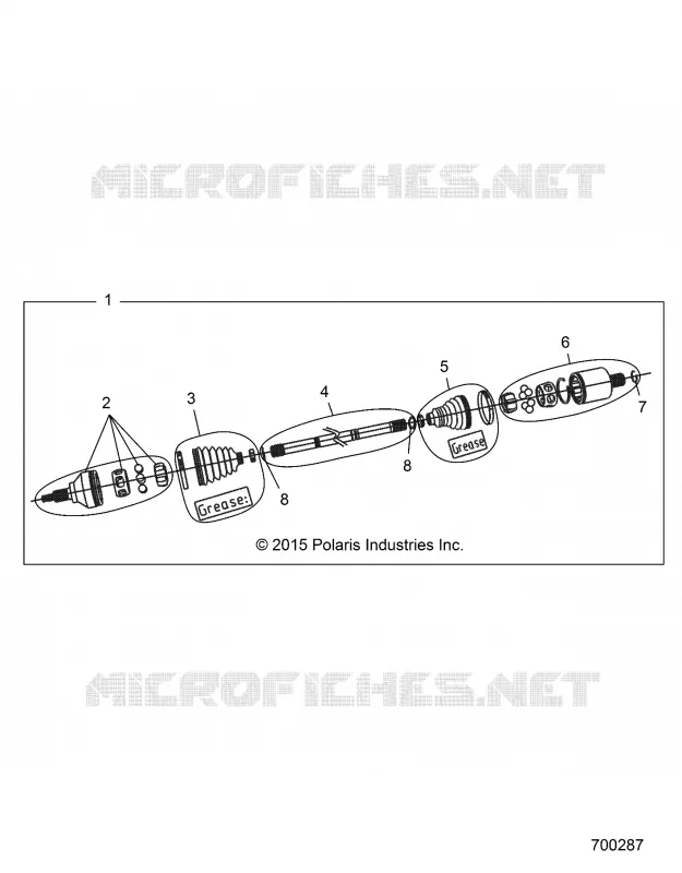 TRASMISSIONE, FRONT HALF SHAFT (IF BUILT 10/20/15 AND AFTER)