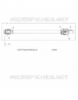 TRASMISSIONE, PROP SHAFT, FRONT