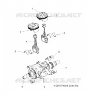 MOTORE, ALBERO MOTORE AND PISTON