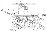 ANTERIORE COPPIA ARM XLT RMK 0960956, XLT SKS 0960556 and EUROPEAN XLT SKS E960 (4931813181B014)