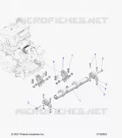 MOTORE, MOUNTING & LONG BLOCK