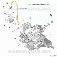 DRIVE TRAIN, MAIN SCATOLA INGRANAGGI MONTAGGIO