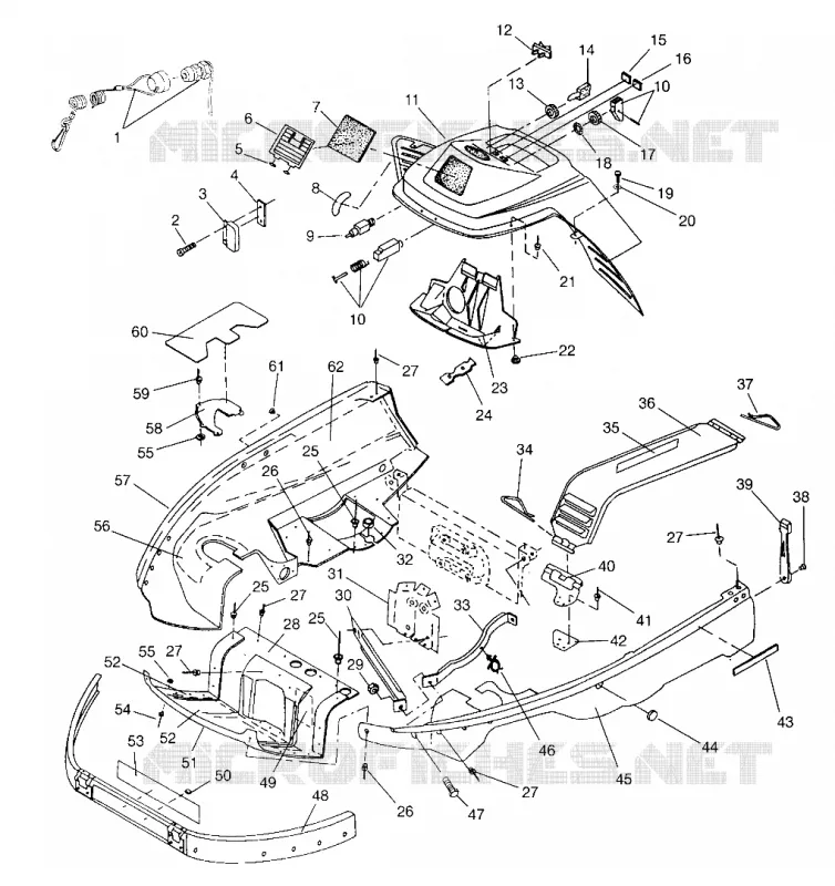 NOSEPAN   CONSOLE LITE 0963433, EURO LITE E963433 AND LITE DELUXE 0963431 (4931663166A007)