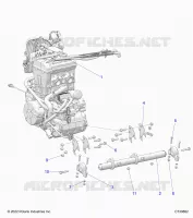MOTORE, MOUNTING & LONG BLOCK