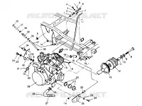 MONTAGGIO DEL MOTORE  4X4 400L W948140 (4926772677A008)