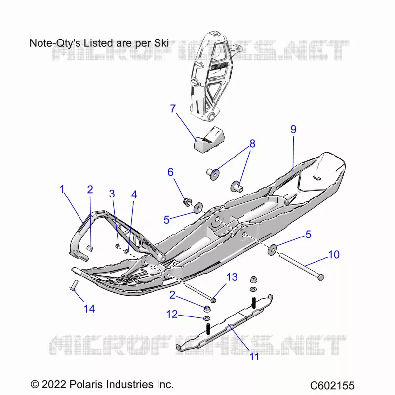 STEERING, SCIARE ASM.