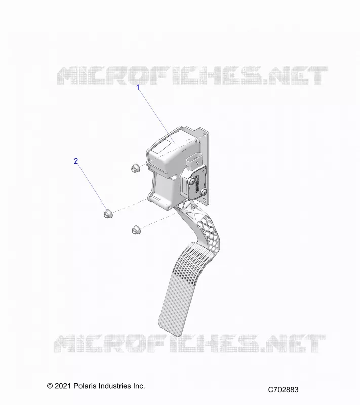 ENGINE, ACCELERATORE PEDALE