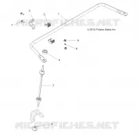 SUSPENSION, REAR BARRA DI STABILIZZAZIONE