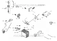 INTERRUTTORI, HARNESS and PARTS