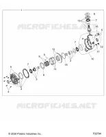 TRASMISSIONE, FRONT GEARCASE INTERNALS