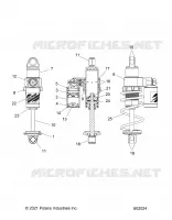 SUSPENSION, SHOCK ANTERIORE TRACK, VELOCITY