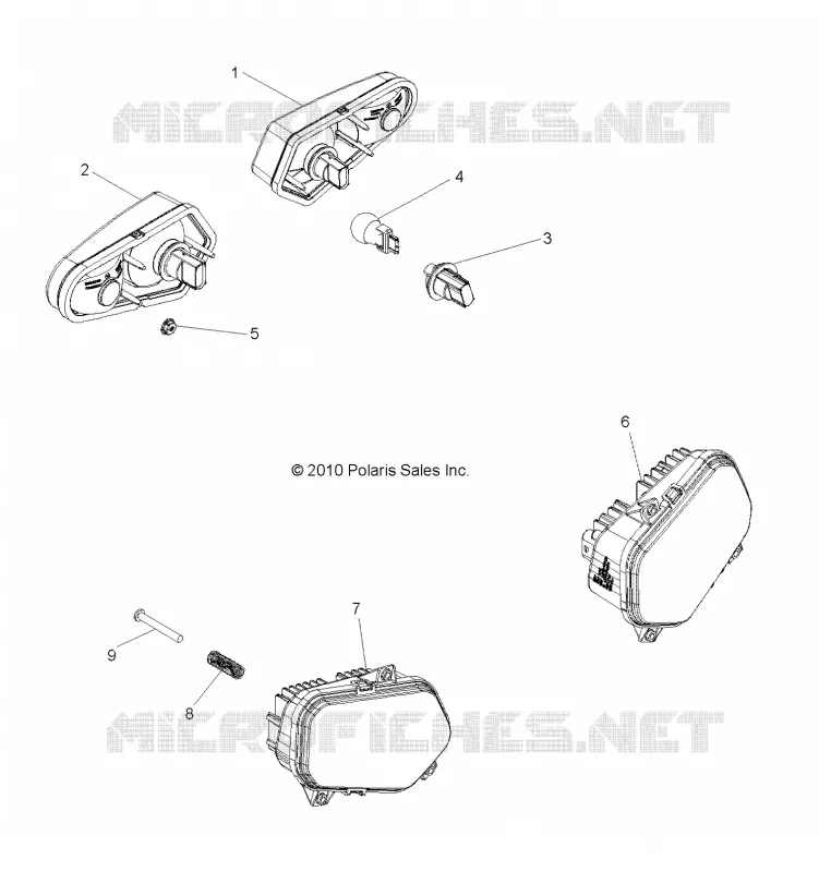 FAROS, FANALE POSTERIORES and BULBS
