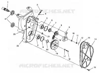 carter della catena ASSEMBLY RXL 0940768 (4925062506019A)