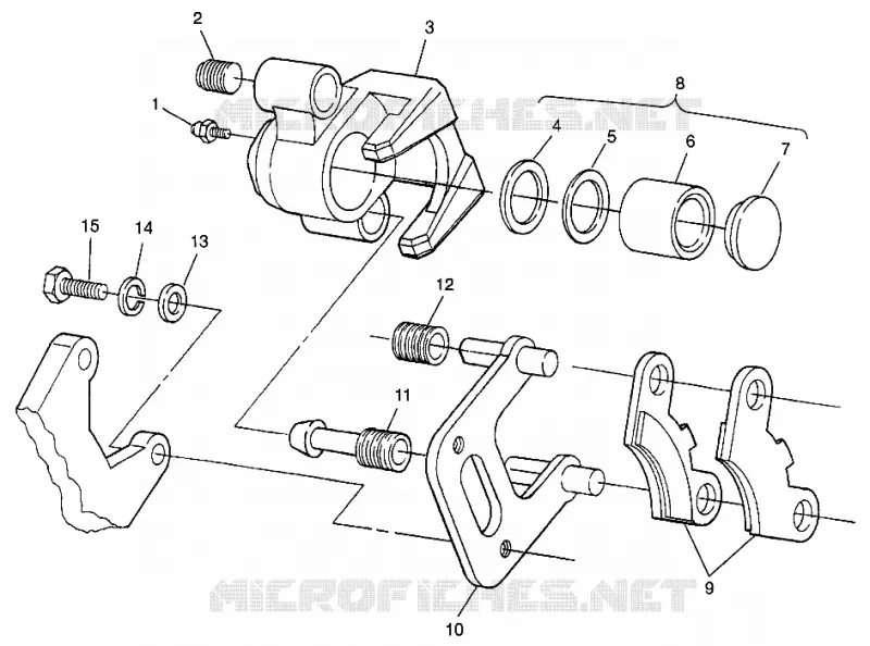 FRONT FRENO BIG BOSS 6X6 400L W97AE38A (4940814081B008)