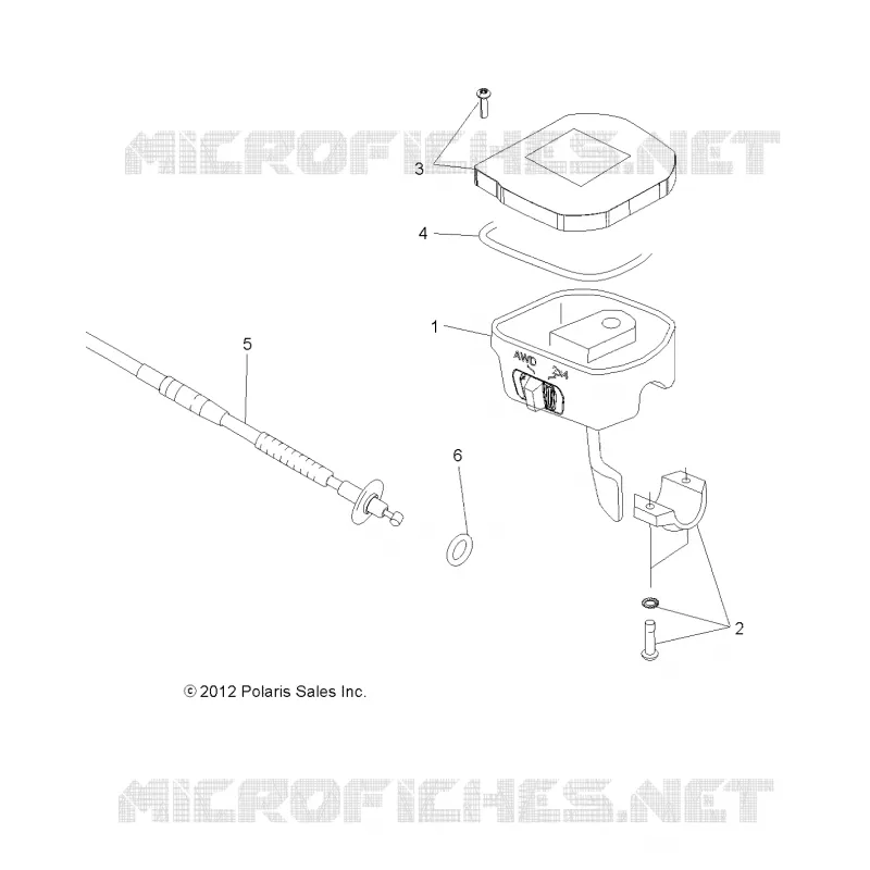 TIMONE, CONTROLLI, ACCELERATORE ASM. and CABLE