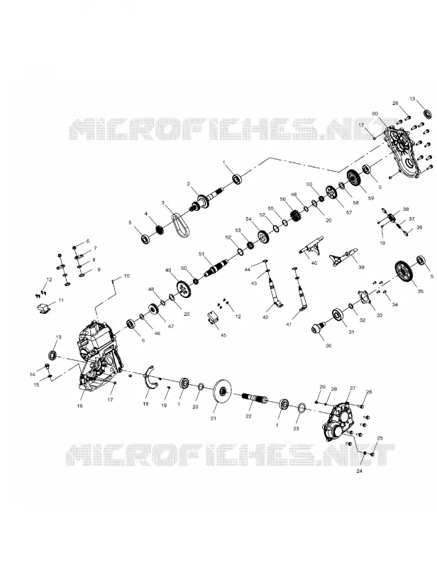 PRINCIPALE SCATOLA INGRANAGGI