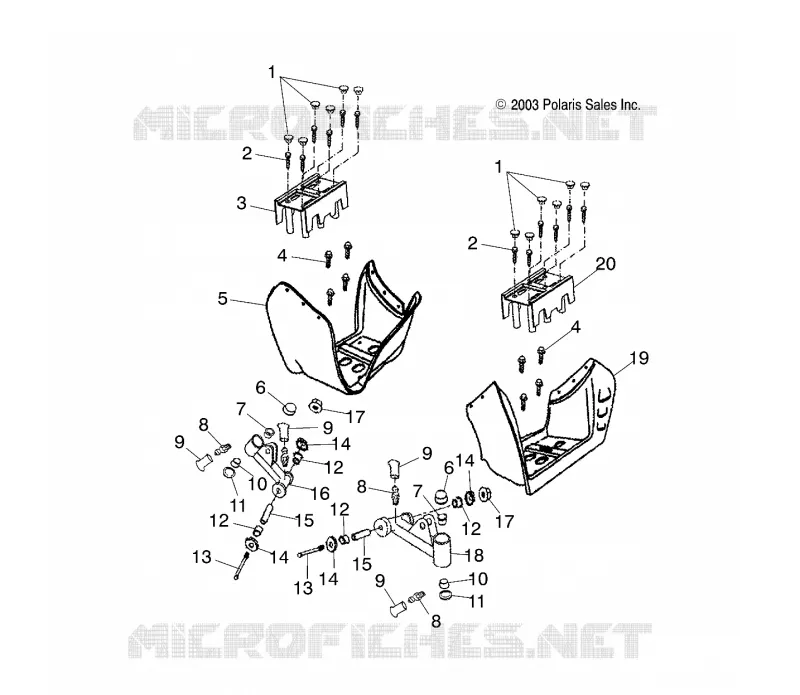 SWING ARM/POGGIAPIEDI