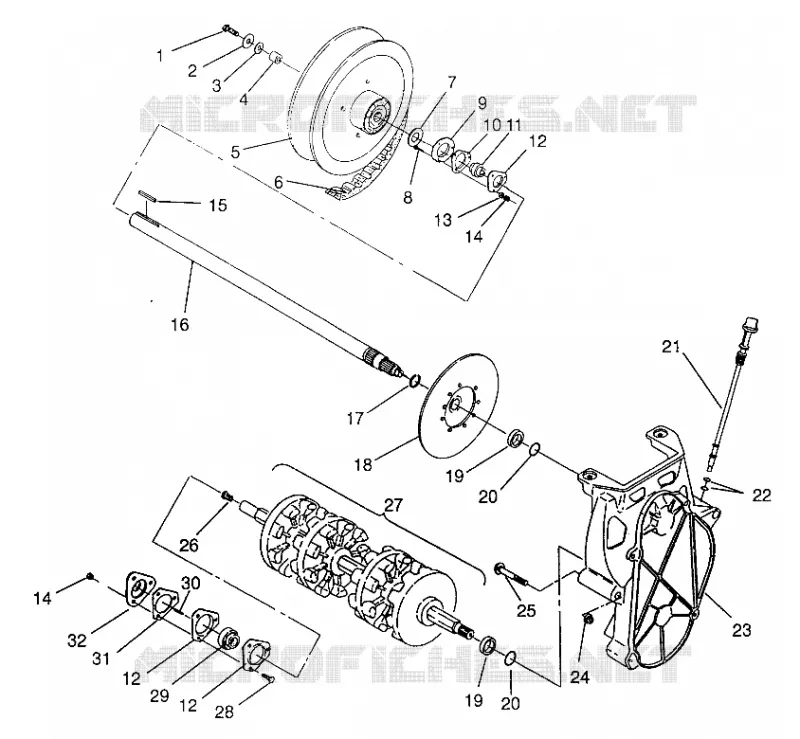 TRASMISSIONE XLT SP 0976676 (4937753775B009)