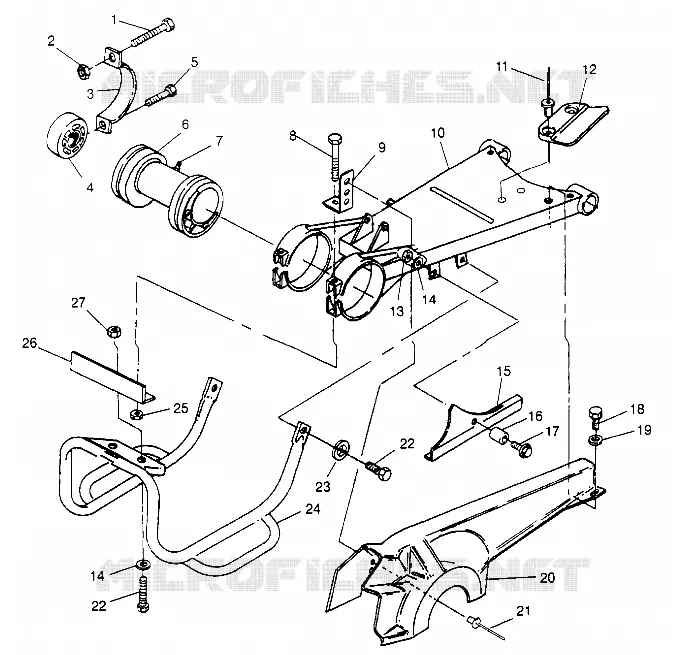 SWING ARM 6X6 400L W948740 (4926802680C005)
