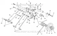 POSTERIORE COPPIA ARM 600 XCR SP 0965677 and EUROPEAN 600 XCR SP E965677 (4932063206B014)