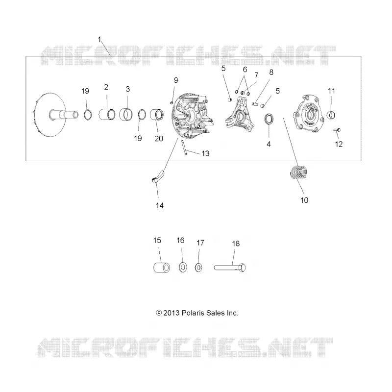 TRASMISSIONE, PRIMARY CLUTCH