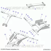 SOSPENSIONE POSTERIORE CONTROL ARMS