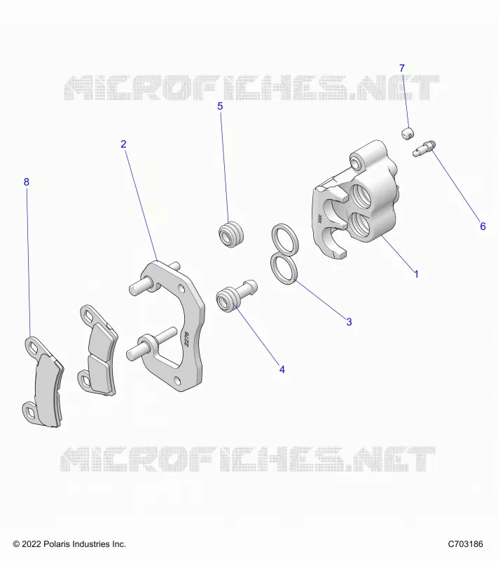 BRAKES, PINZA POSTERIORE