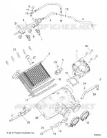 MOTORE, PRESA D'ARIA MANIFOLD