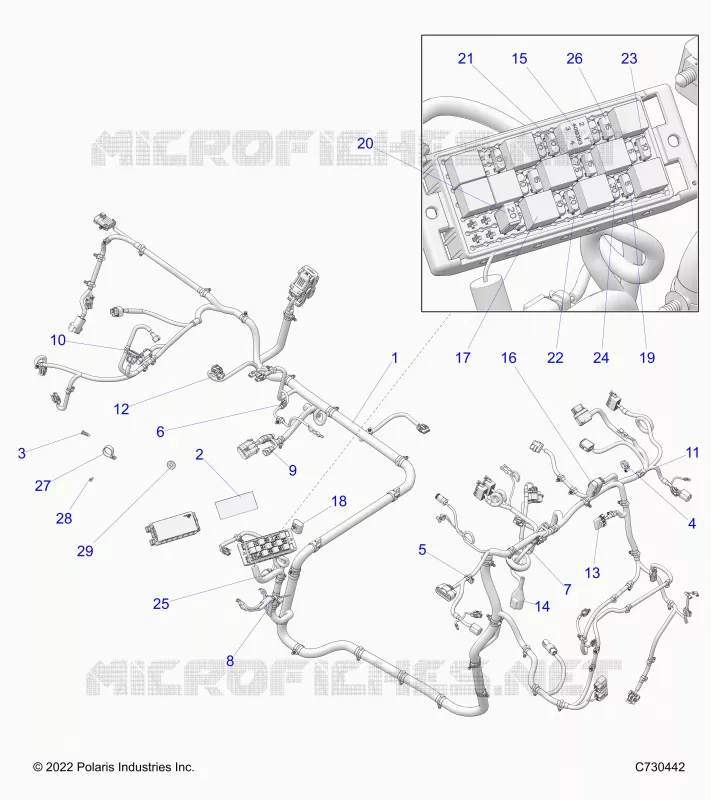 ELETTRICO, WIRE HARNESS