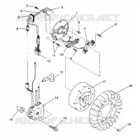 MAGNETO ASSEMBLY SPORT / 0930443 (4922942294032A)