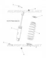 SUSPENSION, SHOCK ANTERIORE