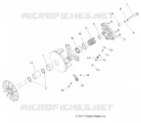 TRASMISSIONE, PRIMARY CLUTCH