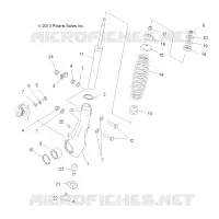 SUSPENSION, ANTERIORE MONTANTE
