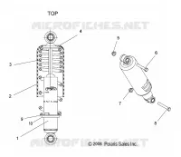 SUSPENSION, SHOCK ANTERIORE TRACK