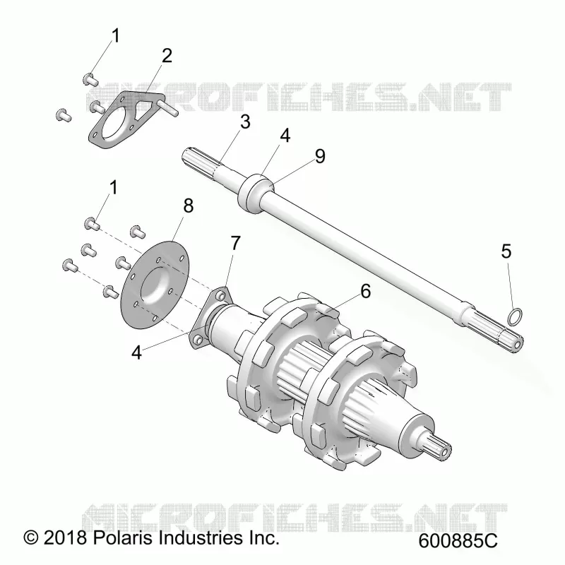DRIVE TRAIN, JACKSHAFT AND ALBERO DI TRASMISSIONE