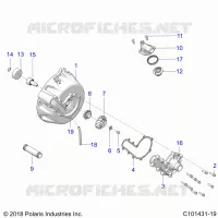 ENGINE, SISTEMA DI RAFFREDDAMENTO AND WATER PUMP