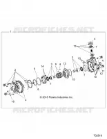TRASMISSIONE, FRONT GEARCASE (TO 1/1/2019)