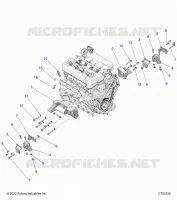 MOTORE, MOUNTING & LONG BLOCK