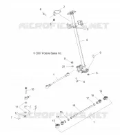 STERZO POST   ROD TIE
