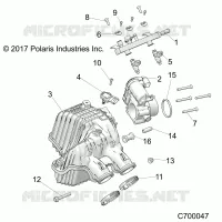 ENGINE, PRESA D'ARIA MANIFOLD