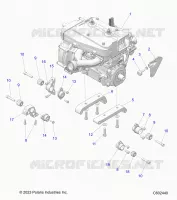 MOTORE, MOUNTING & LONG BLOCK