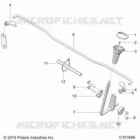 DRIVE TRAIN, SELETTORE DI MARCIA -A19SJS57CH (C101699)