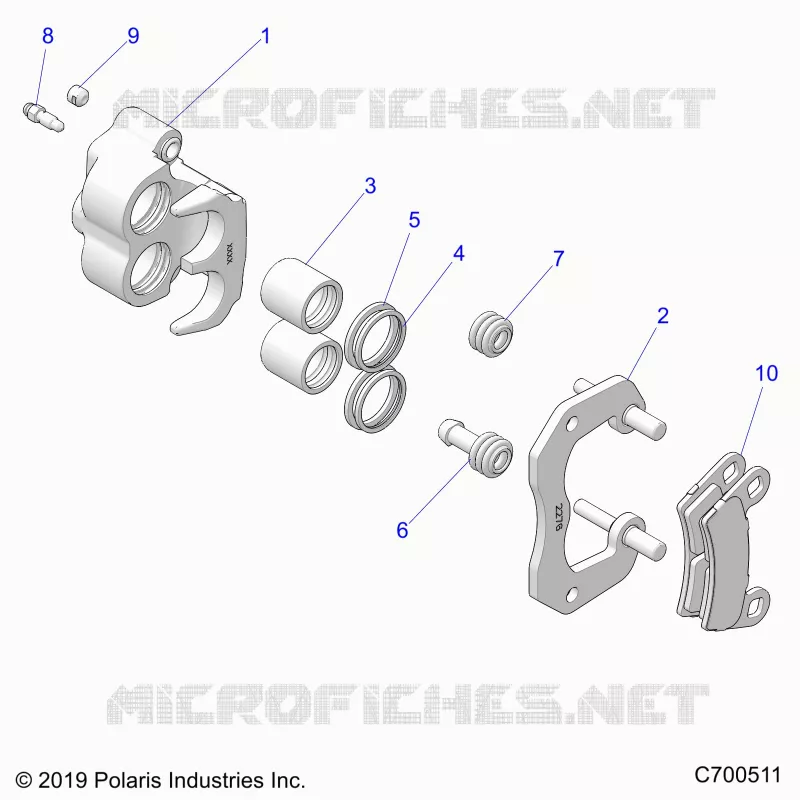 BRAKES, PINZA POSTERIORE